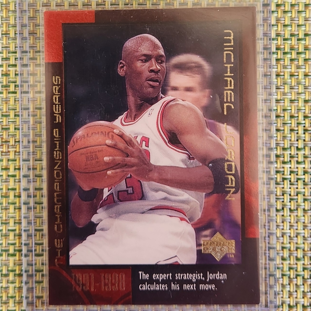 Michael Jordan Basketball Card - Picture 1 of 2
